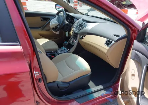 2013 Hyundai Elantra Gls z USA, uszkodzony, nr VIN 5NPDH4AE0DH239536